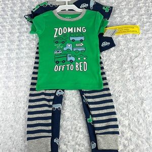 Carter’s 3t Boy’s 4 Piece Pajama Set